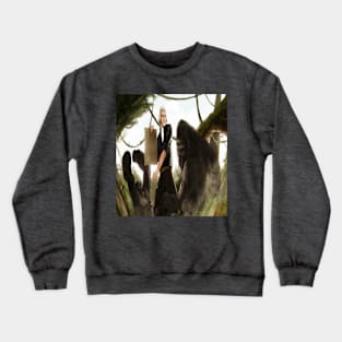 Thomas Jefferson Fights Gorillas Crewneck Sweatshirt